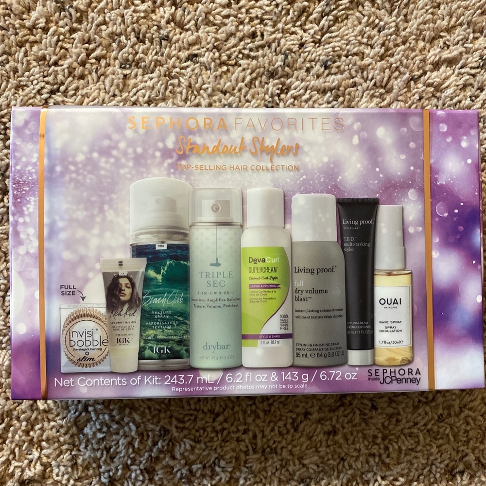 Unopened brand new Sephora box standout stylers